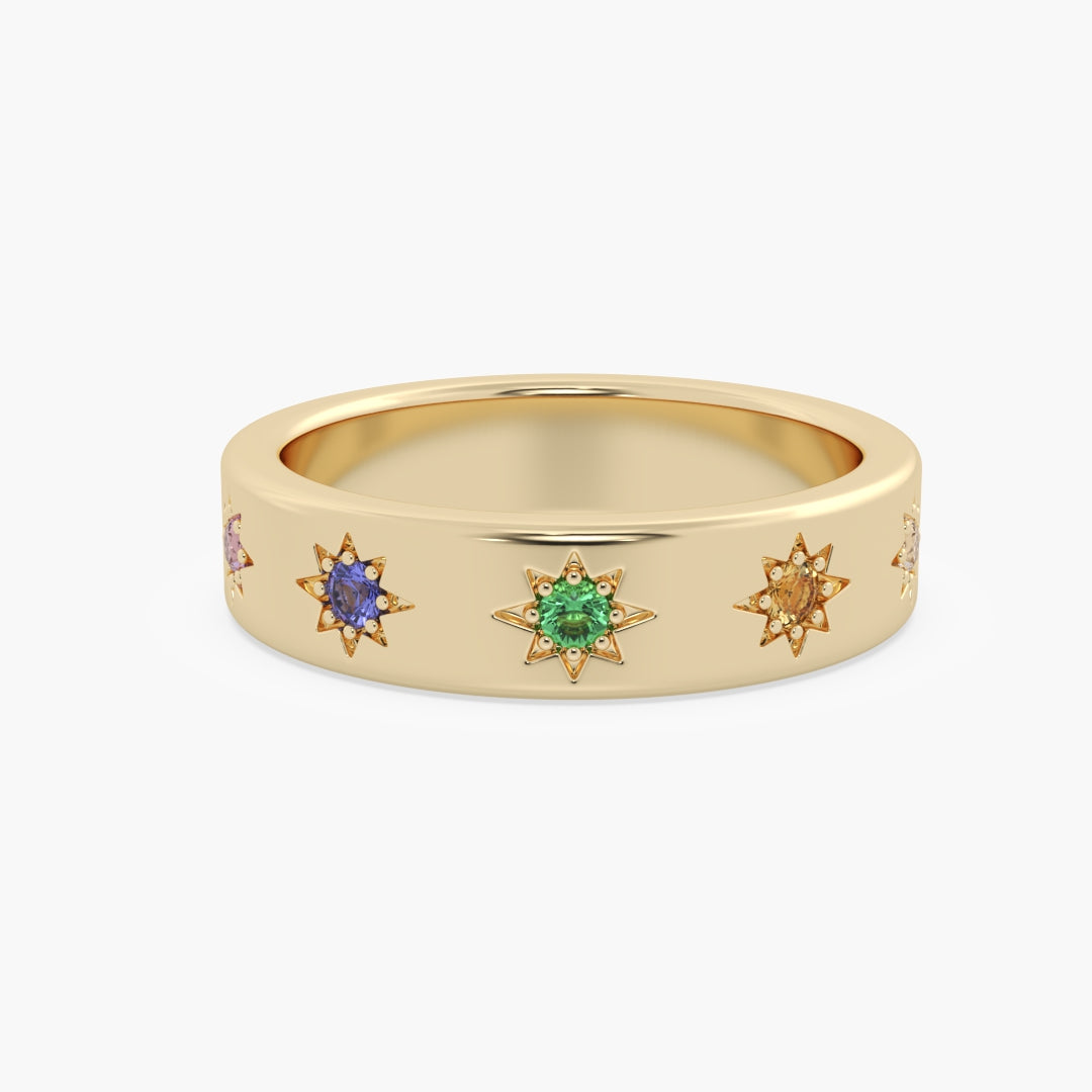 Rainbow Starburst Band