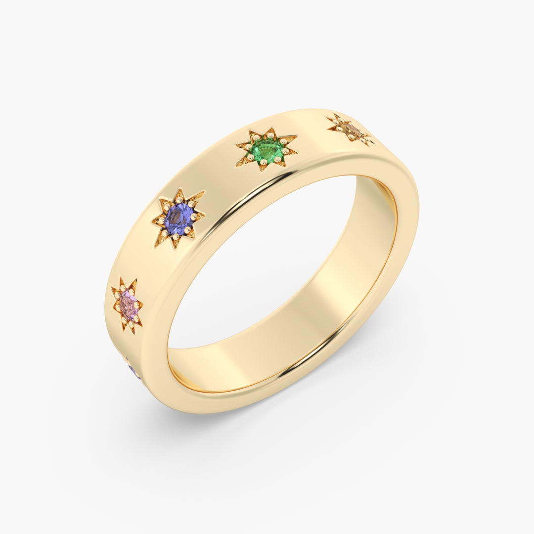 Rainbow Starburst Band