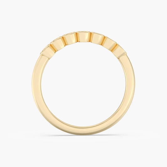 Bezel Rainbow Band